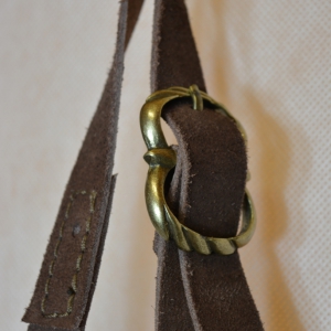 Praktické turistické kožené popruhy (Wandernhalter)