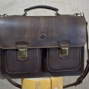 Pánská kožená aktovka Retro velká