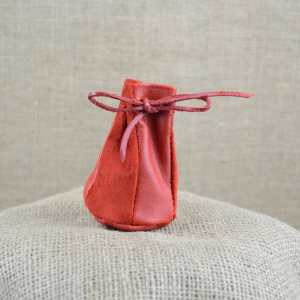 Kožený měšec na šňůrku malý skladem