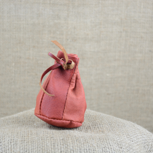 Kožený měšec na šňůrku malý skladem