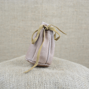 Kožený měšec na šňůrku malý skladem