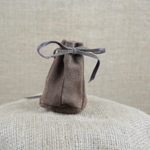 Kožený měšec na šňůrku malý skladem