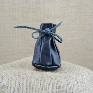 Kožený měšec na šňůrku malý skladem