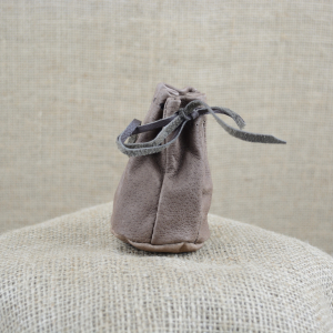 Kožený měšec na šňůrku malý skladem